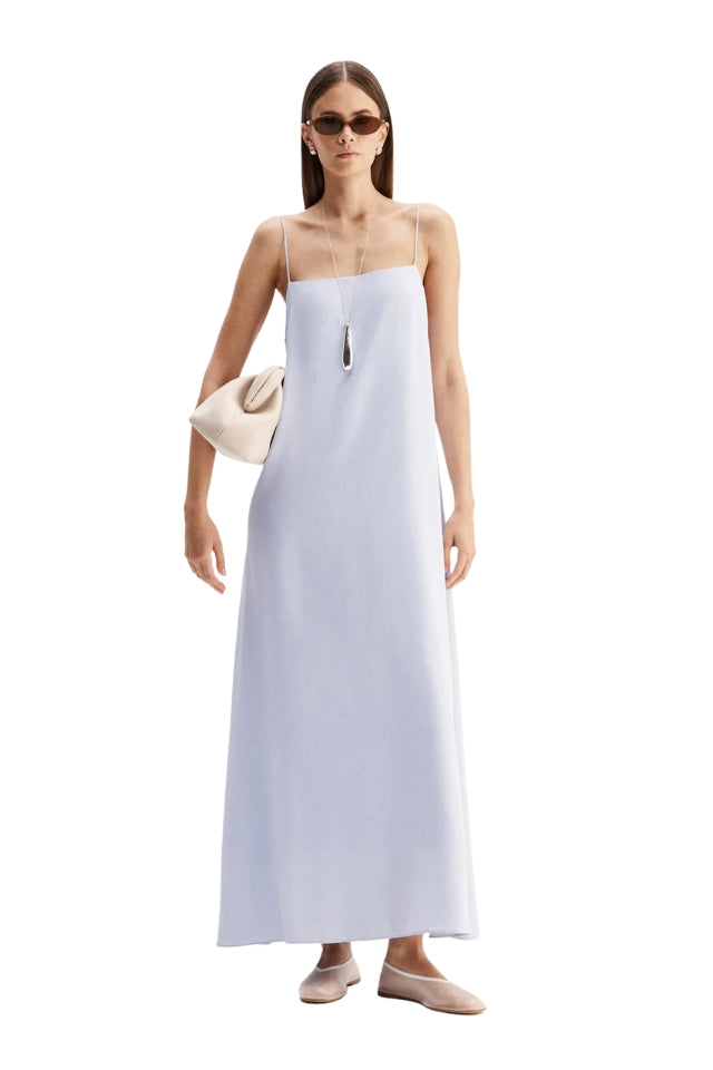 Wren Maxi Dress - Soft Blue