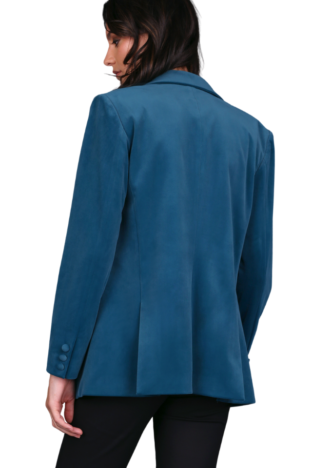 Stand Out Velvet Blazer