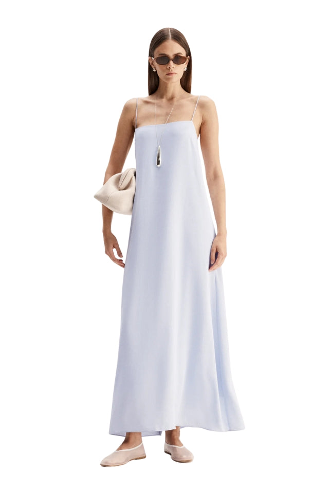 Wren Maxi Dress - Soft Blue