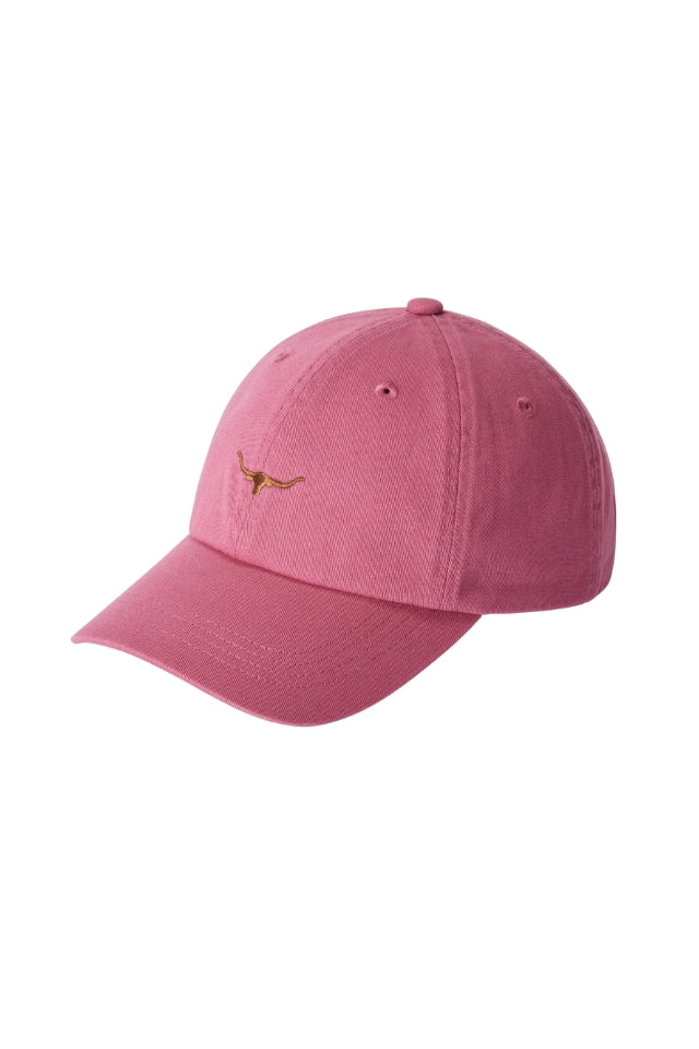 Mini Longhorn Twill Cap - Fushia