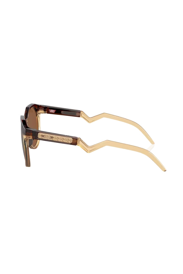 HSTN Sunglasses - Amber/Light Curry W/Prizm Tungsten PT