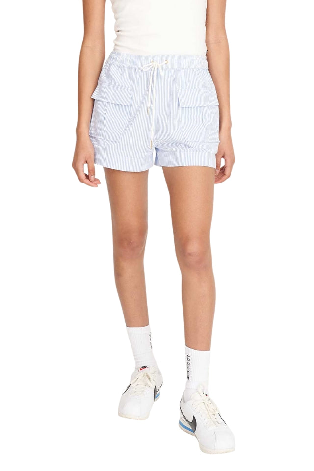 Cruise Skipper Short - Ice Blue Stripe