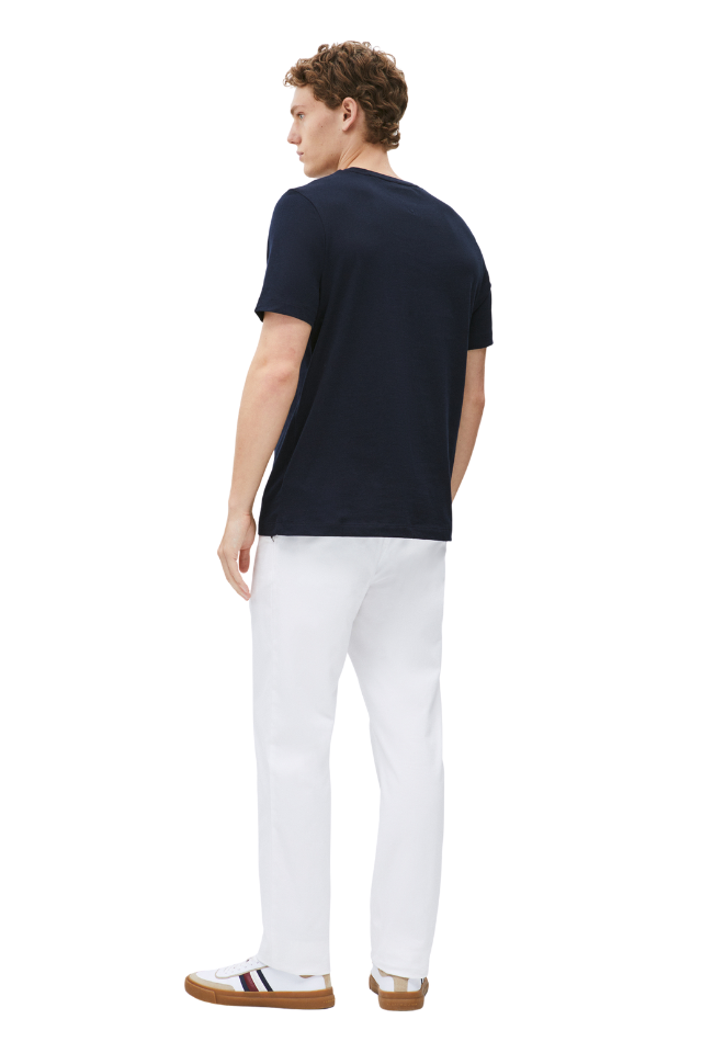 Essential Regular Fit Solid Tee - Desert Sky