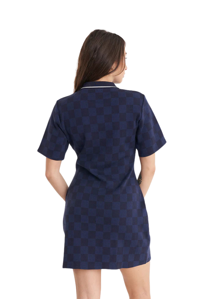 Check Polo Dress