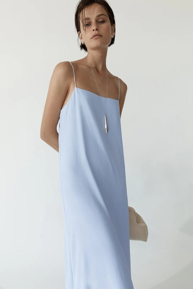 Wren Maxi Dress - Soft Blue