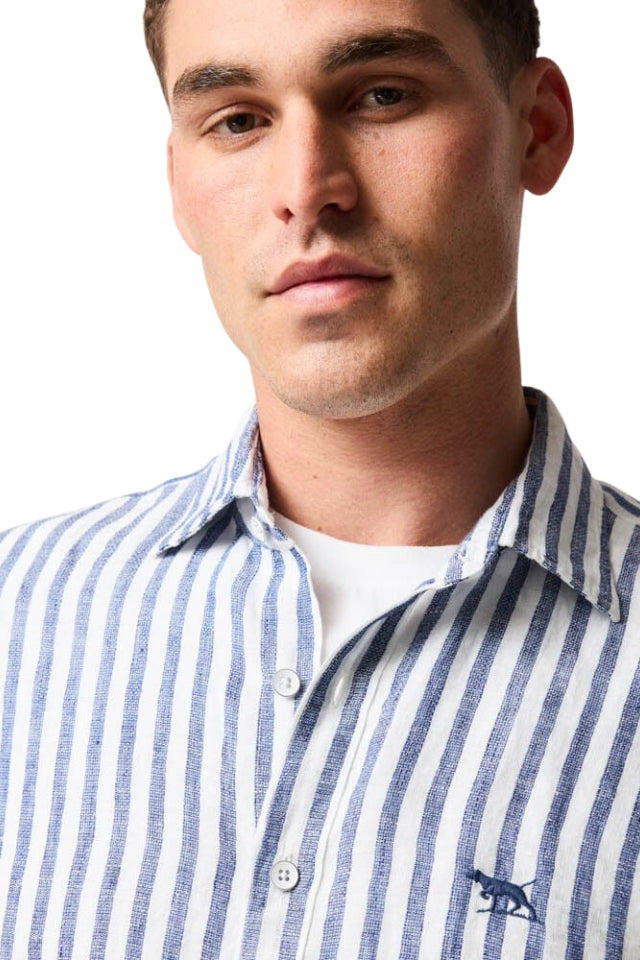 Seadown Sports Fit Shirt - French Navy