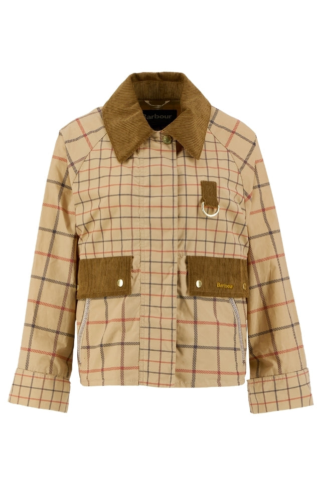 Mackworth Check Casual Jacket - Beige Tattersall