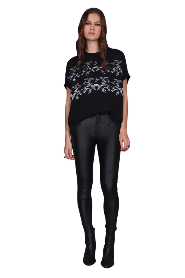 Wild Birds Oversized Tee