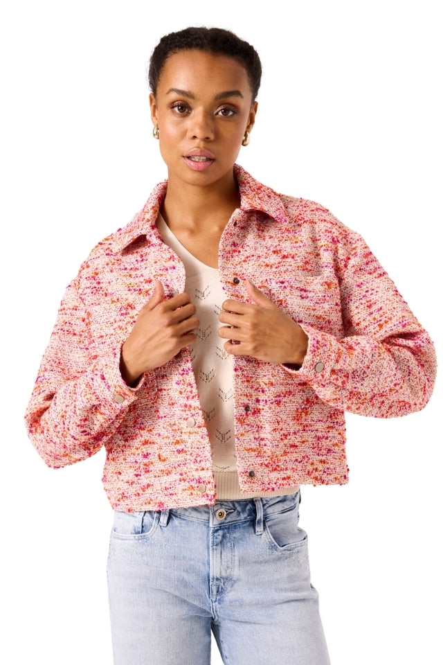 Garcia Ladies Jacket - Tangerine Red