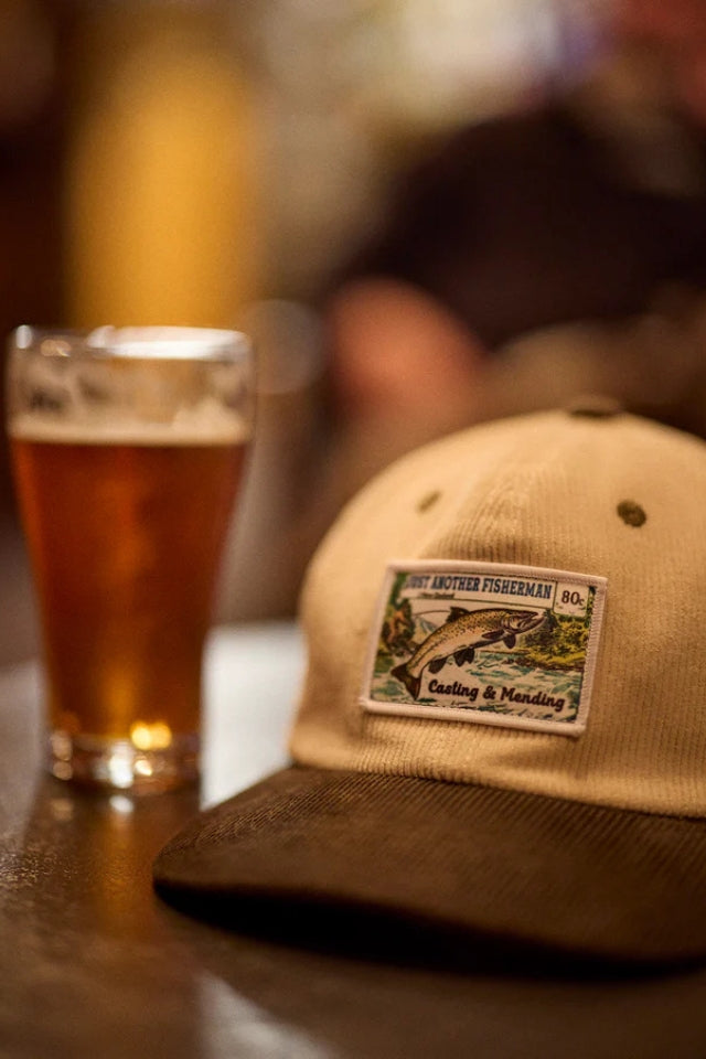 Casting & Mending Cap - Ivory Green