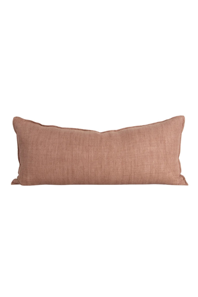 Flaxmill Cushion - Clay