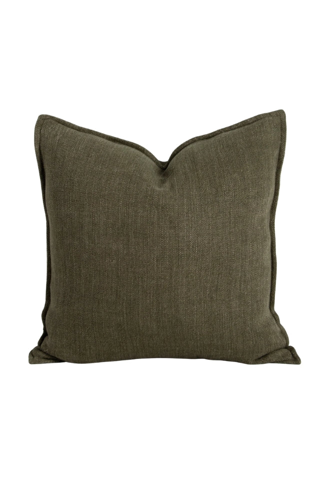 Flaxmill Cushion - Winter Moss