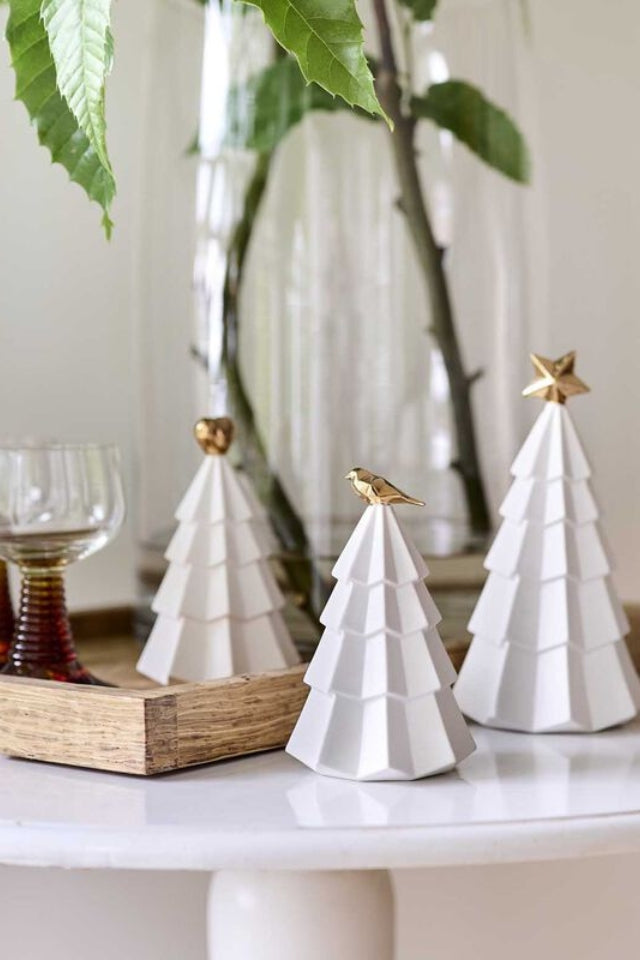 Christmas Tree - Gold Heart