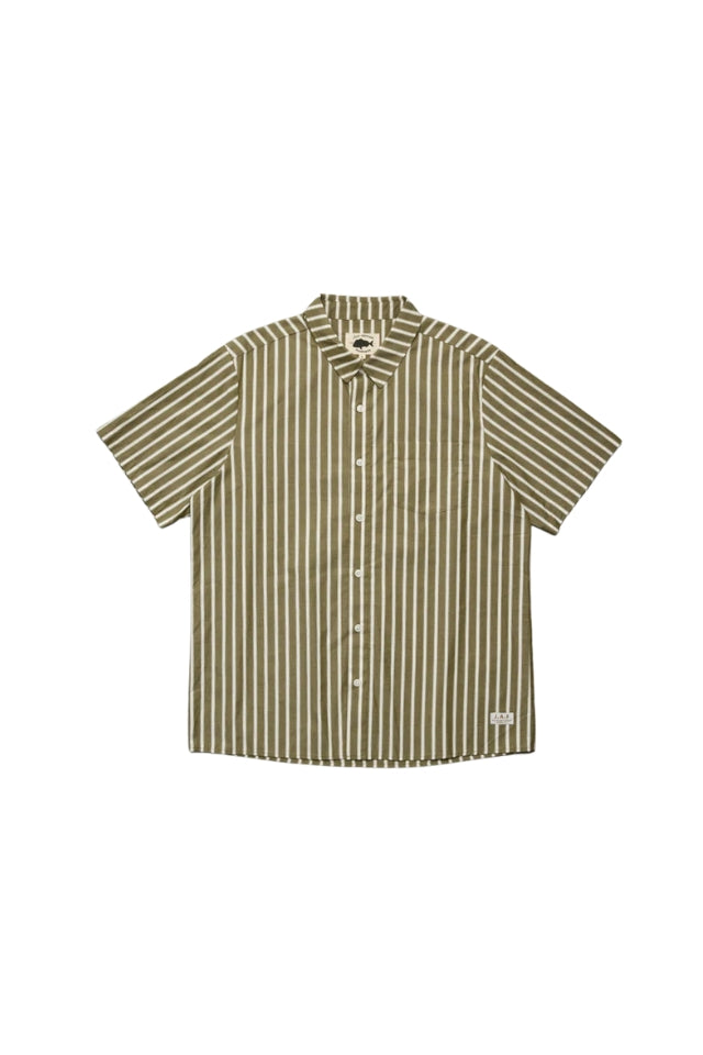 Ballast Shirt - Khaki Stripe