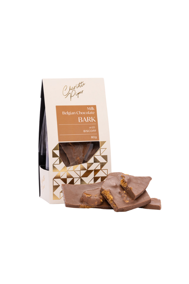 Chocolate Bark - Milk Chocolate & Biscoff