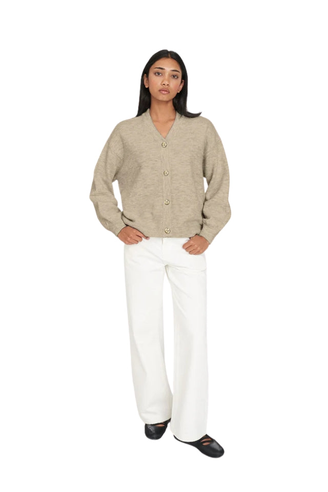 Kendall Cardigan - Oat Marle