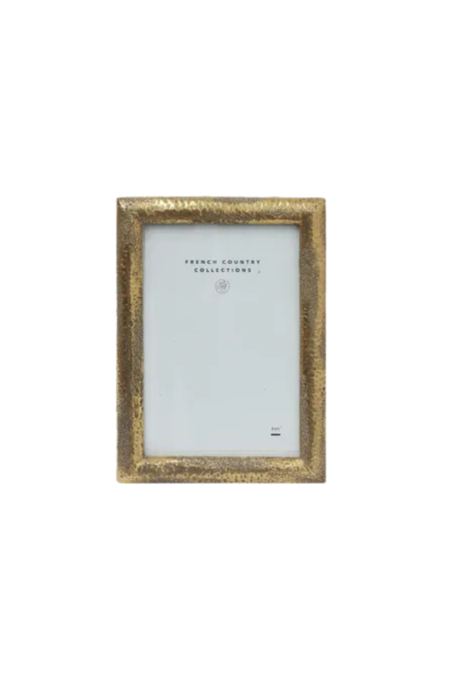 Hammered Gold Photo Frame