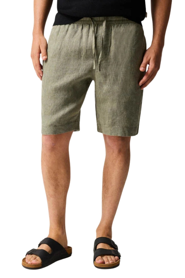 Linen 9" Resort Short - Kelp