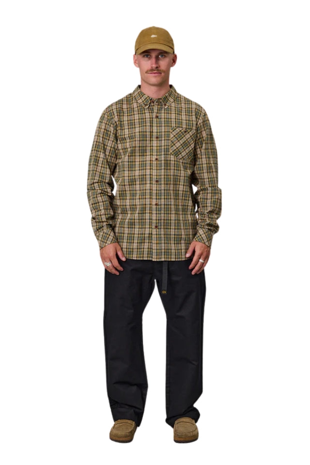 Boatyard Shirt - Tan Check