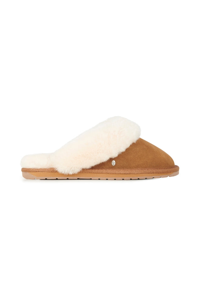 Jolie Slipper - Chestnut