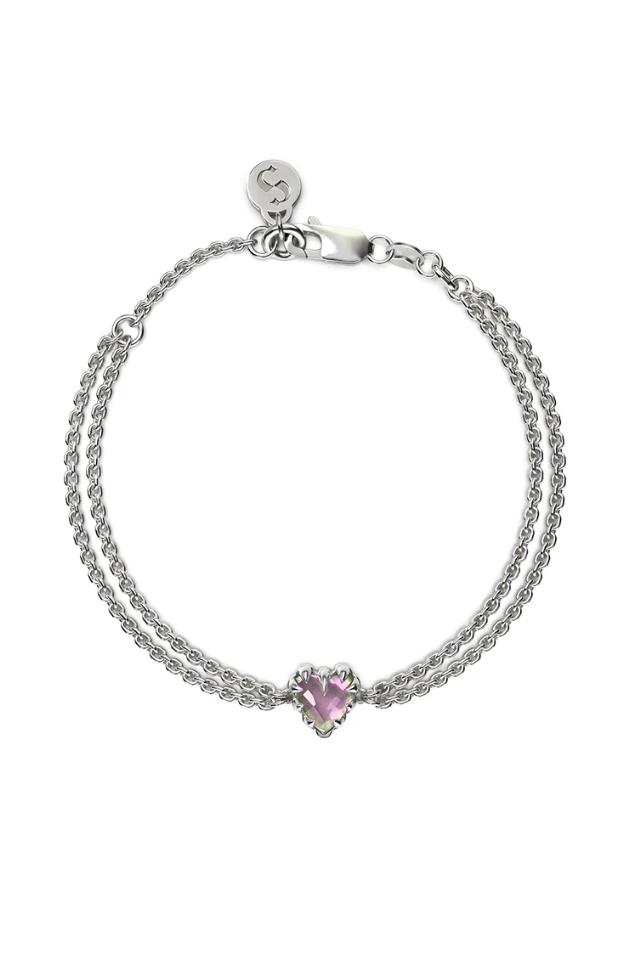 Love Claw Bracelet - Mystic Quartz