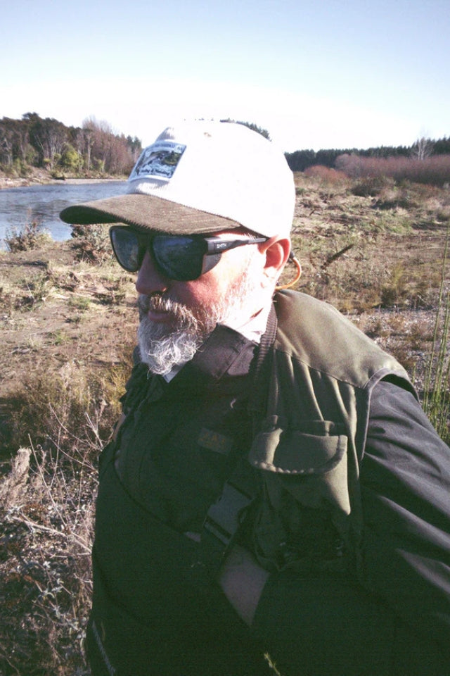 Casting & Mending Cap - Ivory Green