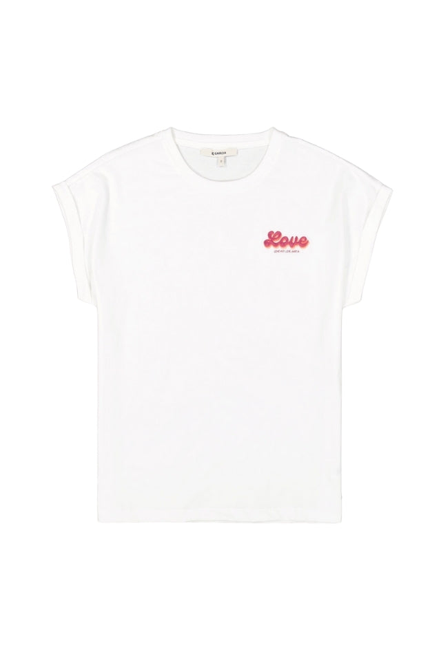 Garcia Love Tee - Off White