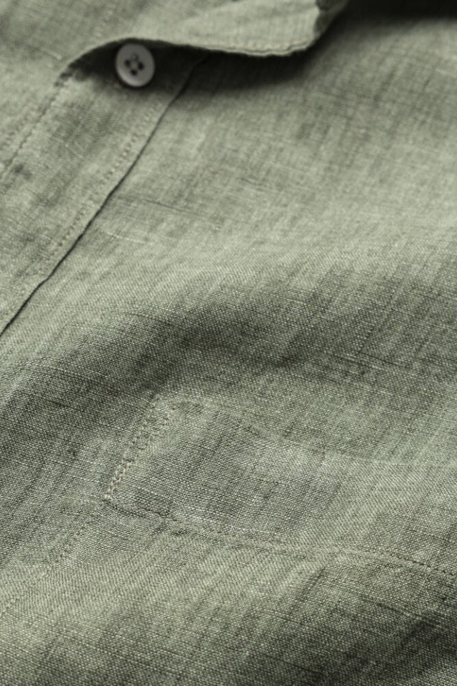 Coromandel Sports Fit Shirt - Kelp