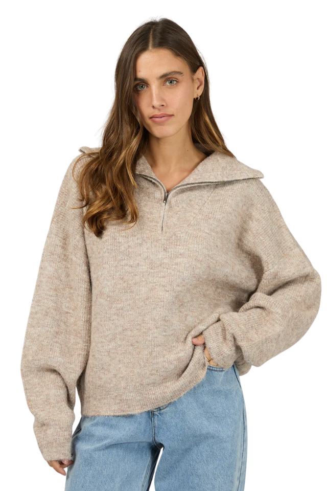Bonni Knit 1/4 Zip Jumper