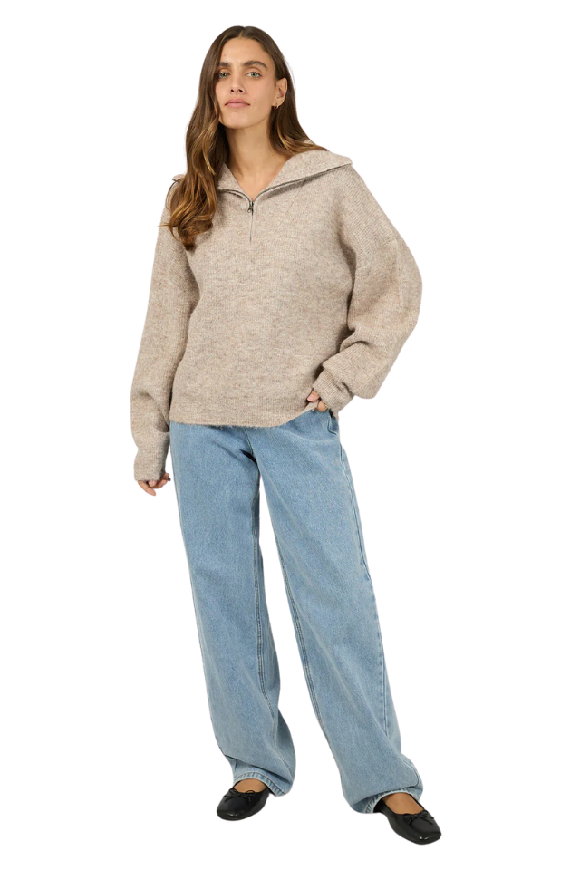 Bonni Knit 1/4 Zip Jumper