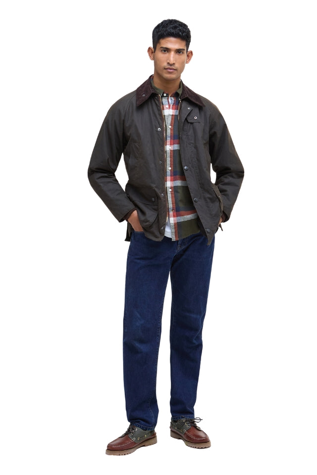 Classic Bedale Wax Jacket - Olive