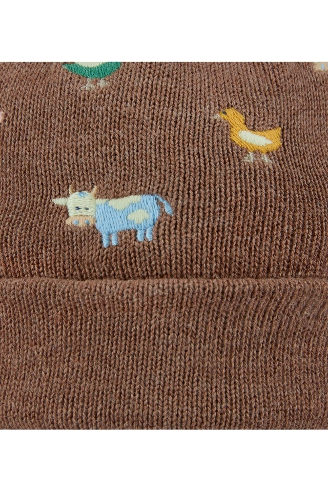Organic Beanie - Mystical/Farm Buddies