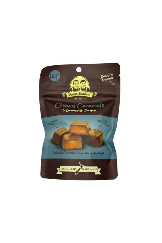 Chewy Caramel in Milk Chocolate