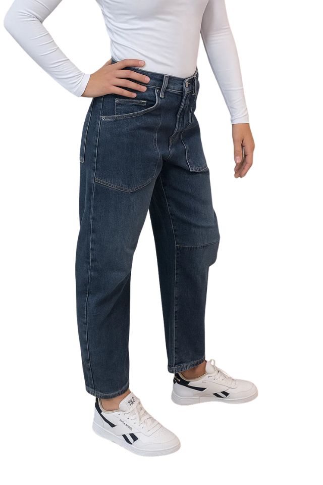 Marlow Barrel Jean - Sadira Wash