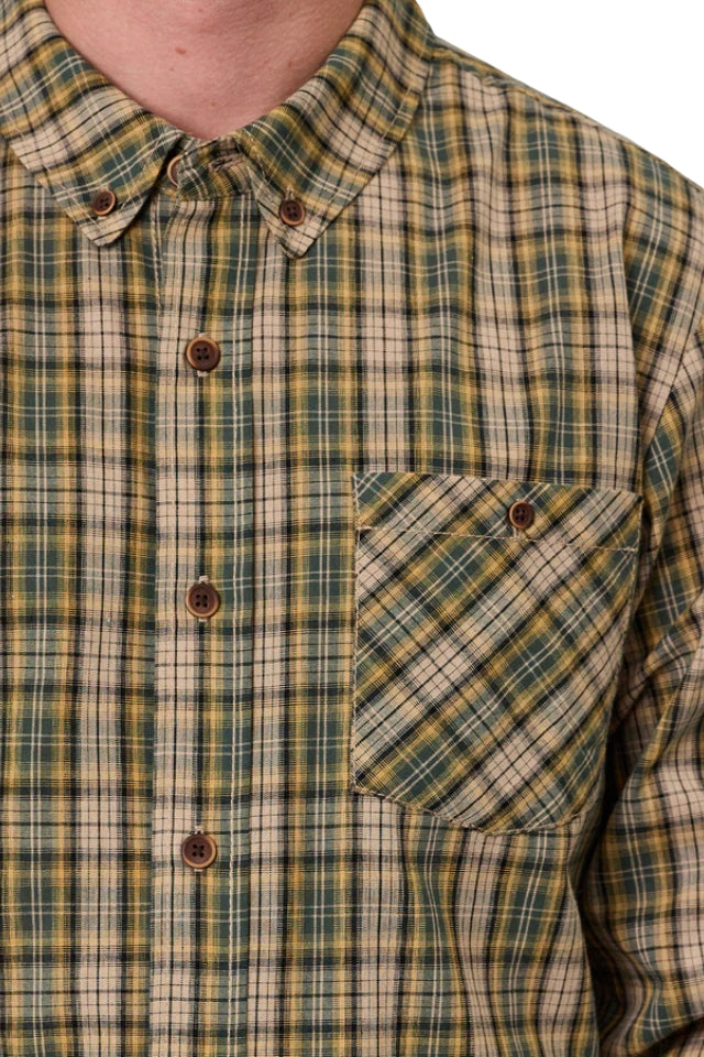 Boatyard Shirt - Tan Check