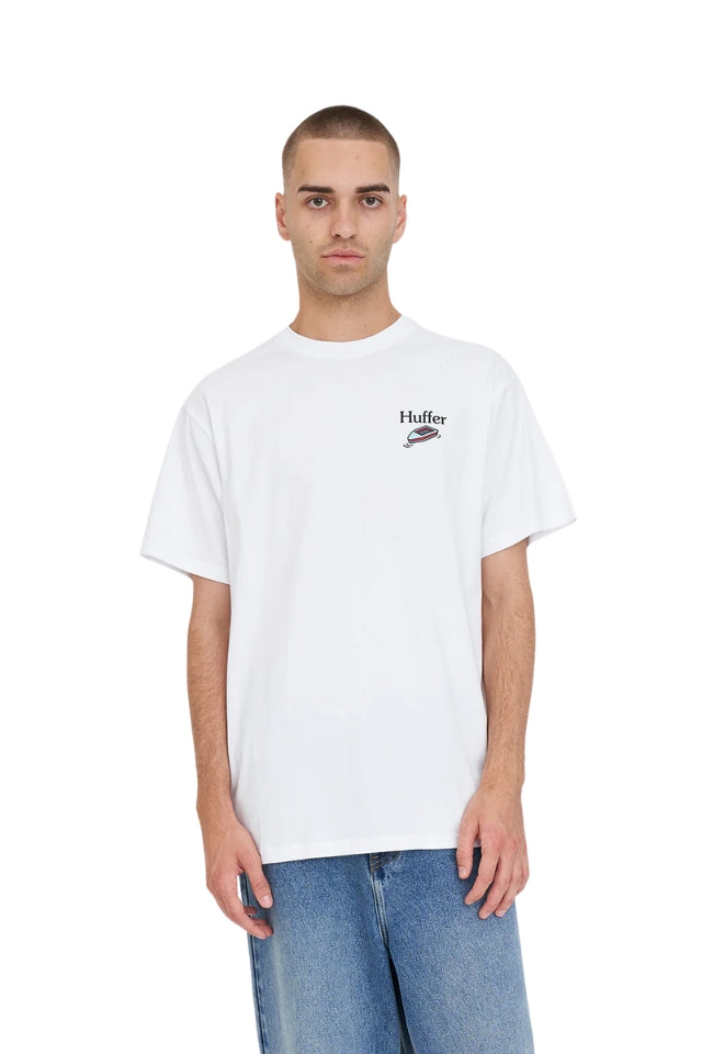 Sup Tee 190/ Caves - White
