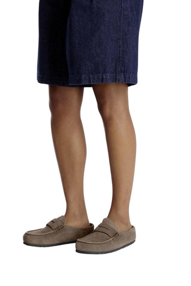 Naples Wrapped Suede Regular - Concrete Grey