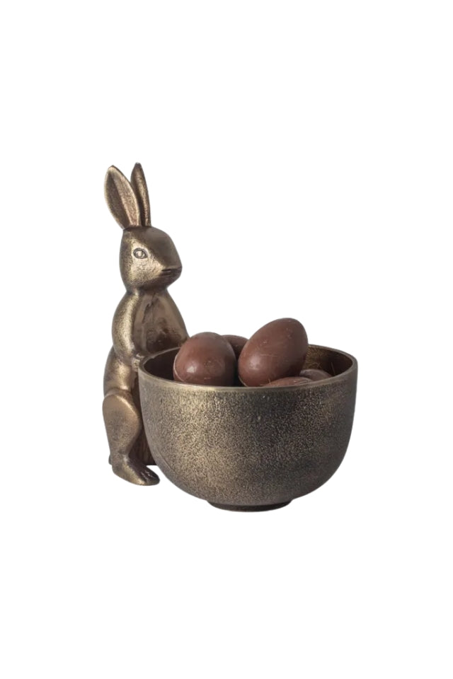 Rabbit Sweets Bowl Sitting