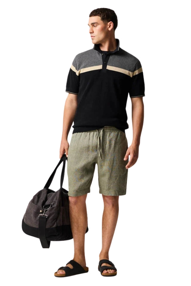 Linen 9" Resort Short - Kelp