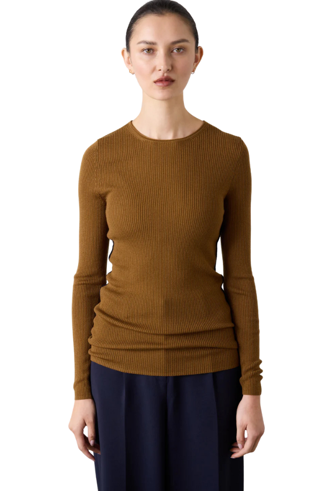 Max Ribbed Crew