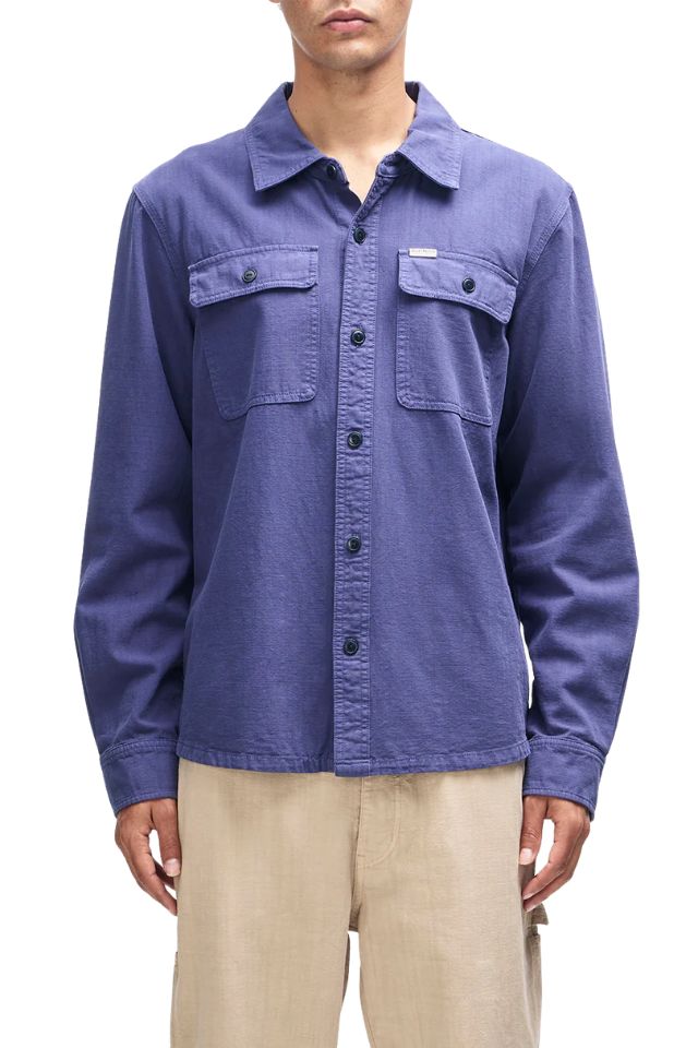 Vacay Chambray Shirt - Mechanic Blue