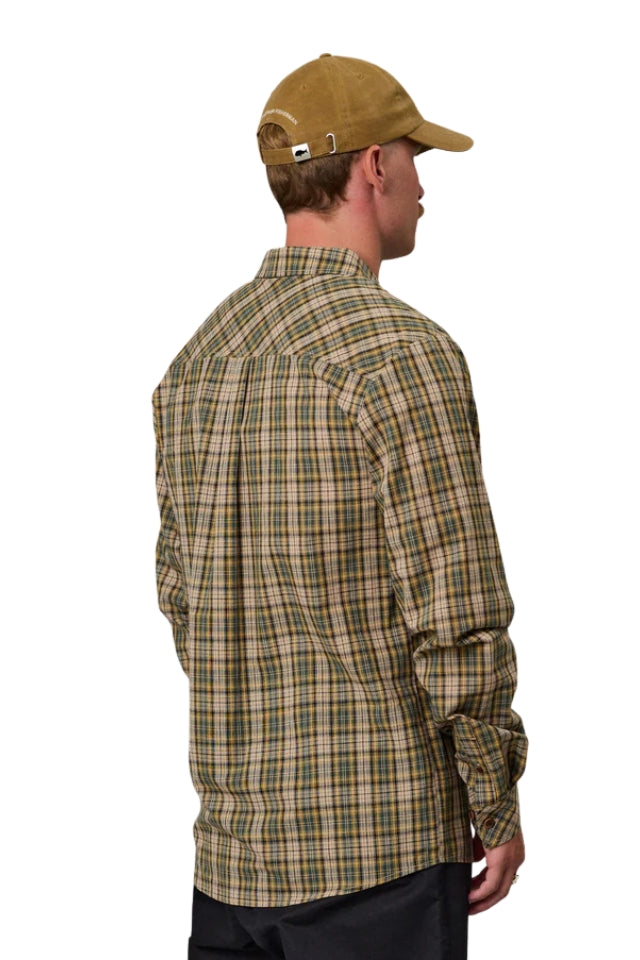 Boatyard Shirt - Tan Check