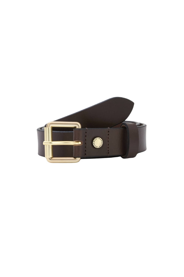 Maia Leather Belt - Brown