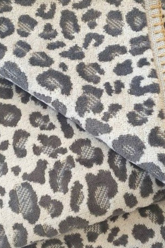 Animal Blanket Stitch Towel