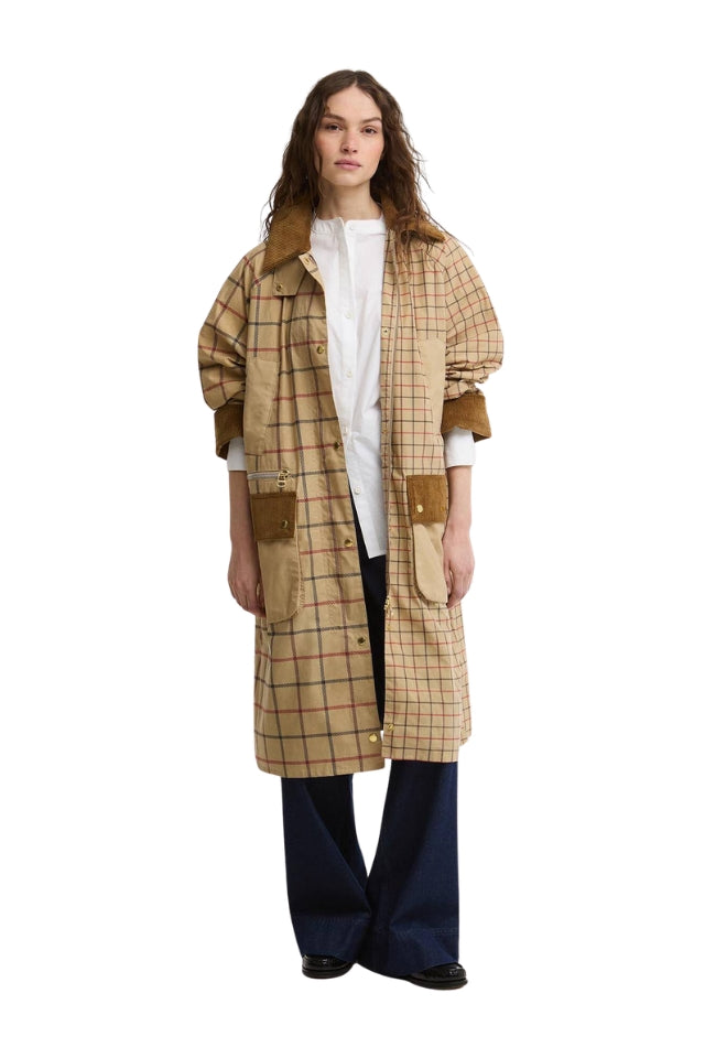 Hollington Check Casual Jacket - Beige Tattersall