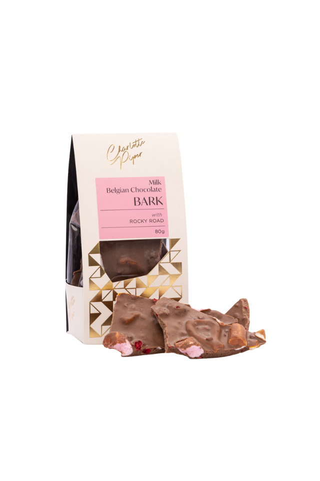 Chocolate Bark – Milk Chocolate with Rocky Road