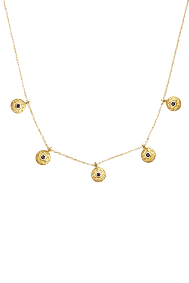 Blessing Necklace - Blue Sapphire