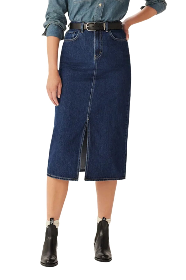 Temma Denim Maxi Skirt