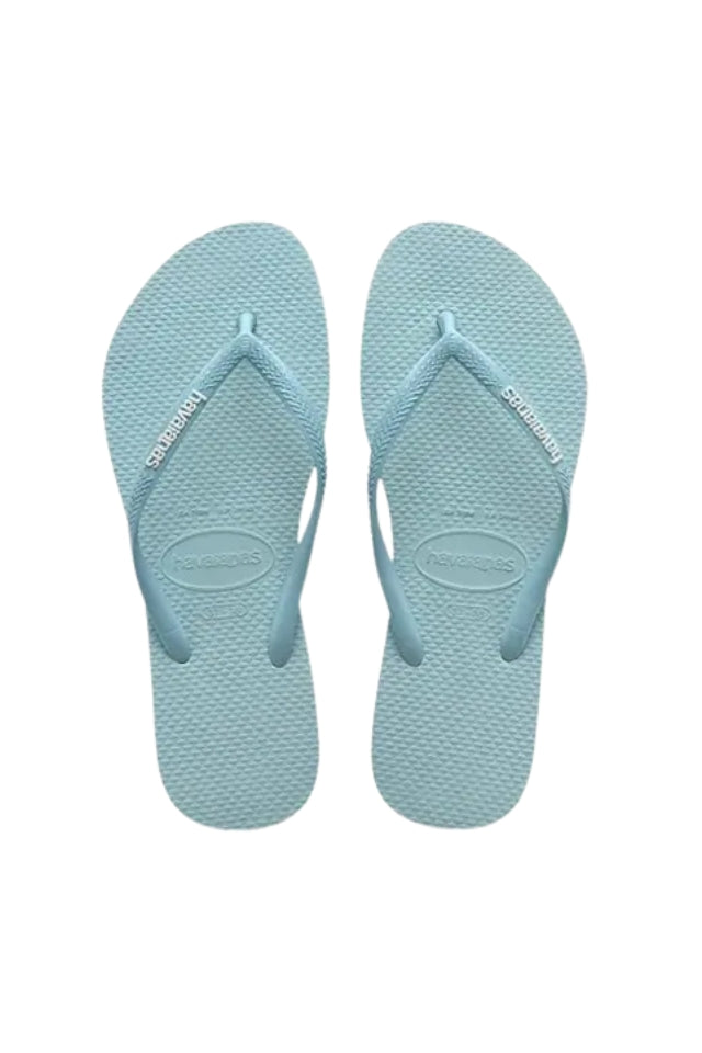 Slim Logo Popup Jandals - Azul/Water