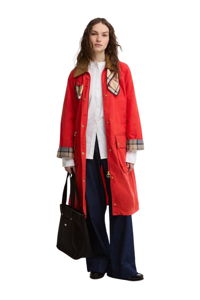 Hollington Casual Jacket - Vermillion/Dress